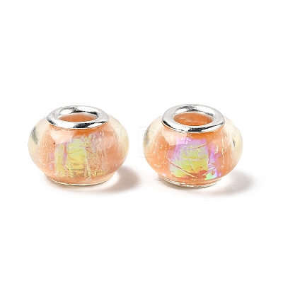Drawbench Resin European Large Hole Beads DACR-S011-08-1