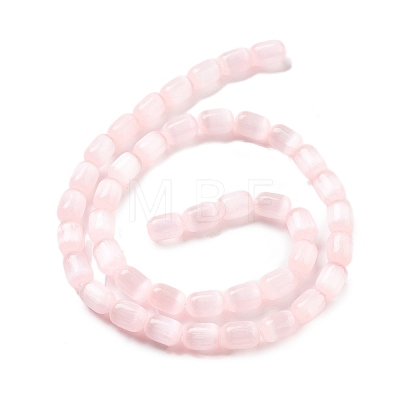 Natural Selenite Beads Strands G-F750-B-07-1