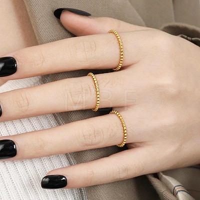 304 Stainless Steel Finger Rings for Couple FS-WG36BBF-01-1
