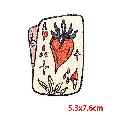 Computerized Embroidery Cloth Sew on Patches PW-WGAD76F-01-1