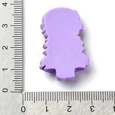 Cartoon Girls Opaque Resin Decoden Cabochons RESI-S392-02B-03-1