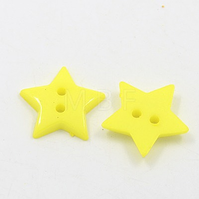 Acrylic Sewing Buttons BUTT-E070-A-10-1