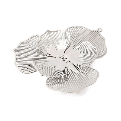 Iron Filigree Pendants IFIN-K044-01P-1