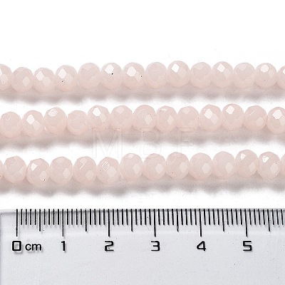 Baking Painted Imitation Jade Glass Bead Strands DGLA-A034-J6MM-A41-1