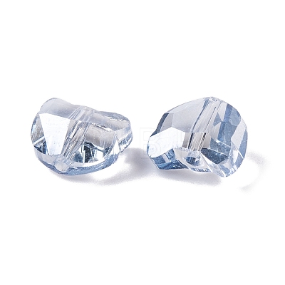 100Pcs Electroplate Glass Beads EGLA-P060-01A-PL03-1