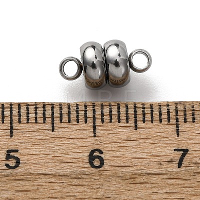 304 Stainless Steel Magnetic Clasps STAS-A121-04P-1