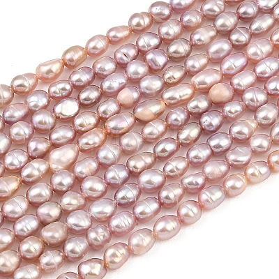 Natural Cultured Freshwater Pearl Beads Strands PEAR-F020-26C-1