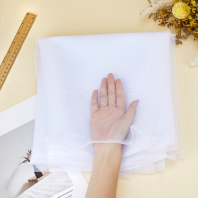 Polyester Gauze Fabric DIY-WH0622-586A-1