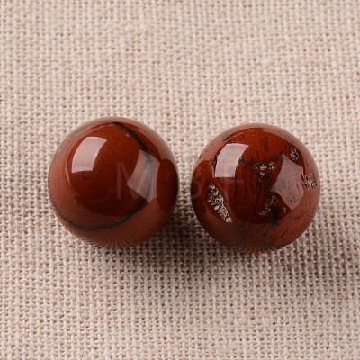 Natural Red Jasper Round Ball Beads G-I174-16mm-05-1