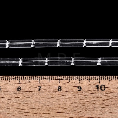 Transparent Glass Beads Strands X-GLAA-N070-01A-A01-1