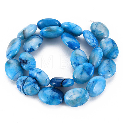 Natural Crazy Agate Beads Strands G-S359-347-1