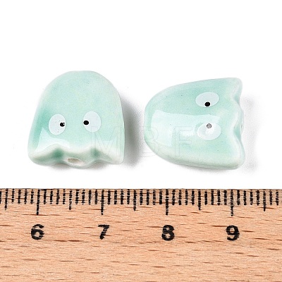 Handmade Porcelain Beads PORC-N008-04F-1