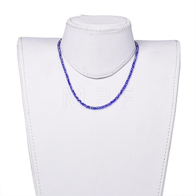 Faceted Glass Beaded Necklaces NJEW-JN02553-06-1