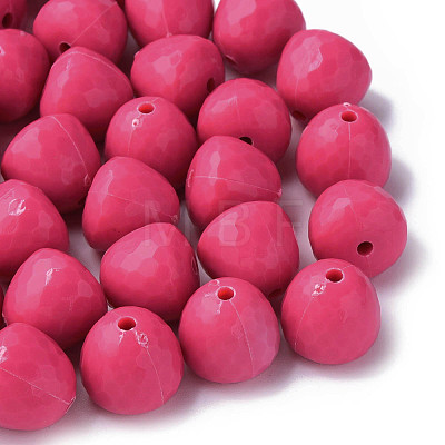 Opaque Acrylic Beads MACR-S373-10A-A10-1