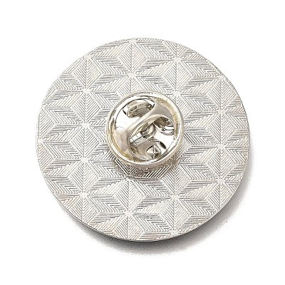 Twelve Constellation Creative Alloy Badges Constellation Brooches JEWB-S033-01P-F-1