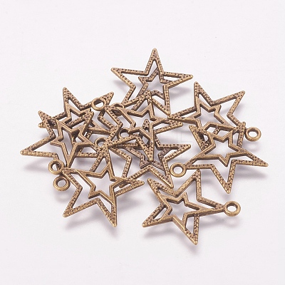 Tibetan Style Alloy Pendants K08TM071-1