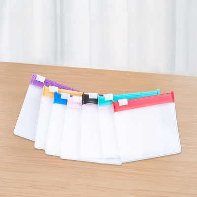 35Pcs 7 Colors EVA Plastic Zip-lock Bags ABAG-SP0001-18A-1
