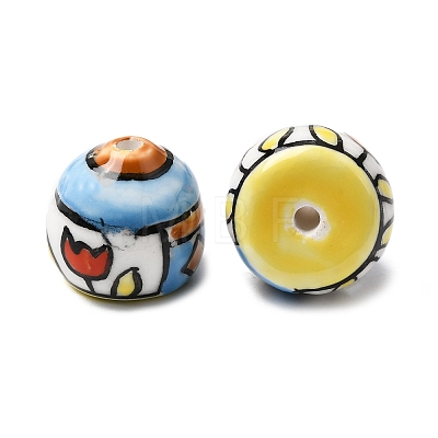 Handmade Porcelain Beads PORC-A034-05E-1