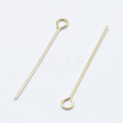 Brass Eye Pin KK-G331-09-0.7x45-NF-1