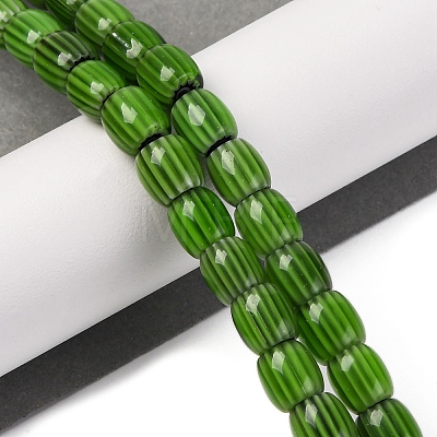 Handmade Lampwork Beads Strands LAMP-K041-01B-12-1