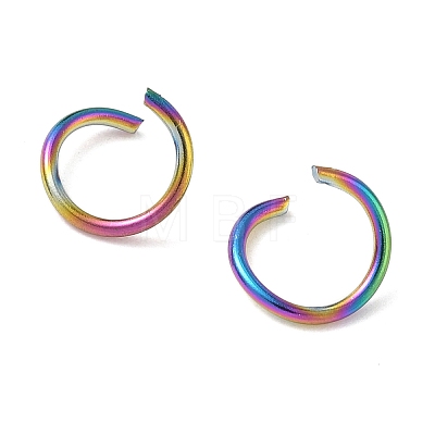 304 Stainless Steel Open Jump Rings STAS-Z150-01E-RC-1