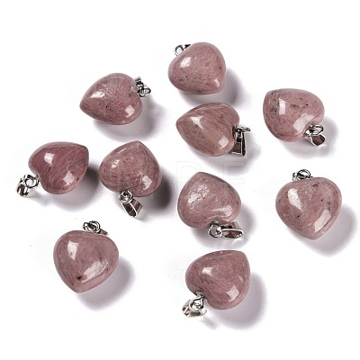 Natural Rhodonite Pendants G-I311-A02-1