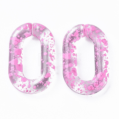Transparent Acrylic Linking Rings OACR-N009-013A-01-1