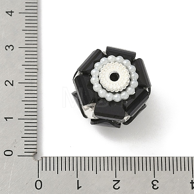Transparent Acrylic Beads CLAY-NH0003-04S-09-1