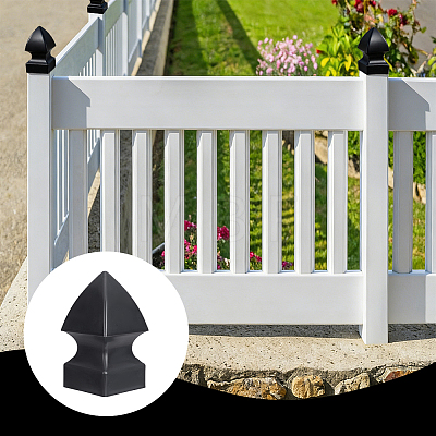 Plastic Guardrail Cover AJEW-WH0752-648-1
