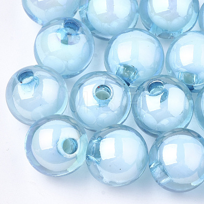 Transparent Acrylic Beads TACR-S148-12C-1