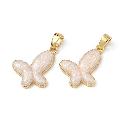 Brass Enamel Pendants KK-F924-16B-G03-1
