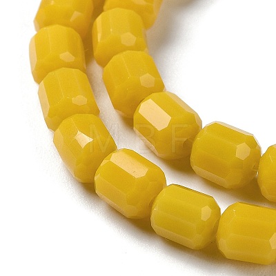 Opaque Glass Beads Strands GLAA-G112-03P-1