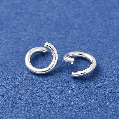 Brass Open Jump Rings KK-G604-08S-02-1