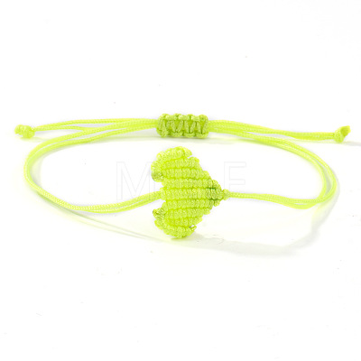 Adjustable Braided Polyester Cord Bracelets for Friendship and Couple VG5785-7-1