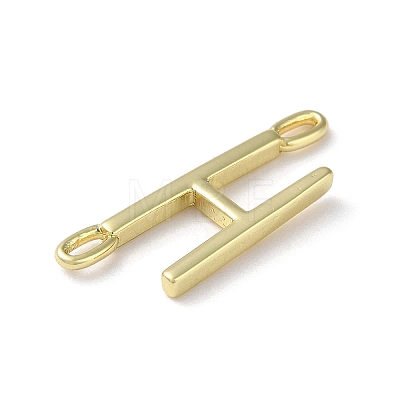 Rack Plating Brass Connector Charms KK-P245-07G-H-1