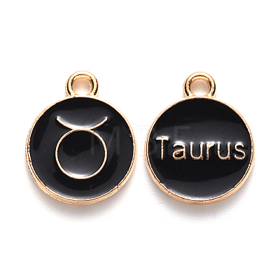 Alloy Enamel Pendants LS-ENAM-S124-01A-08C-1