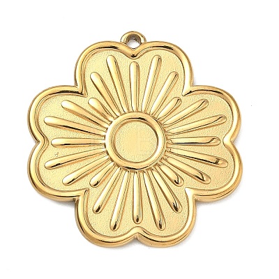 304 Stainless Steel Pendant Cabochons Settings STAS-C168-01G-1