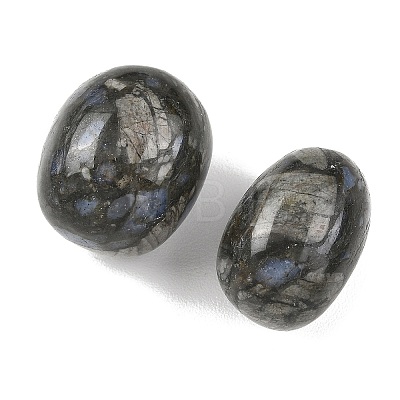Natural Glaucophane Beads G-G348-01B-43-1