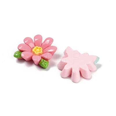 Opaque Resin Cabochons RESI-Z044-01B-1