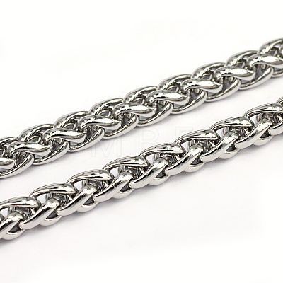 304 Stainless Steel Wheat Chains CHS-L001-30-7mm-1