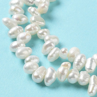 Natural Cultured Freshwater Pearl Beads Strands PEAR-E019-05-1