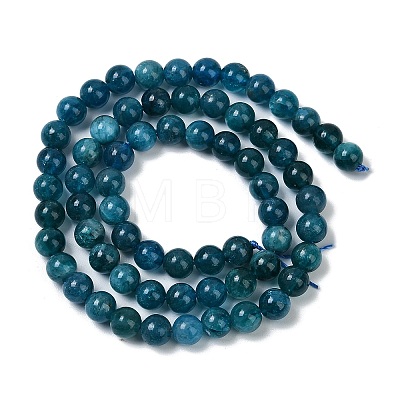 Natural Apatite Beads Strands G-D856-01-6mm-03-1