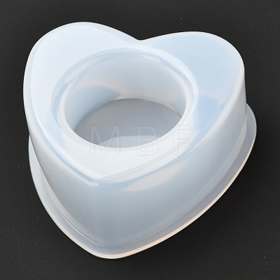 DIY Heart Candleholder Silicone Molds DIY-B027-01-1