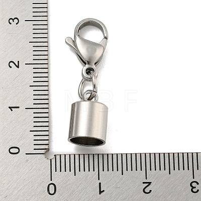 Tarnish Resistant 304 Stainless Steel Cord Ends STAS-K273-07C-P-1