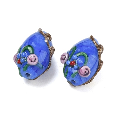 Handmade Lampwork Beads LAMP-J089-D08-A-1-1