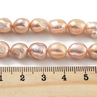 Natural Cultured Freshwater Pearl Beads Strands PEAR-P062-26E-1