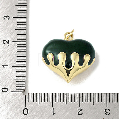 Rack Plating Brass Enamel Pendants KK-S366-05G-06-1