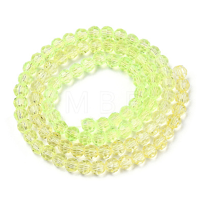 Transparent Glass Beads Strands GLAA-E036-07Z-03-1