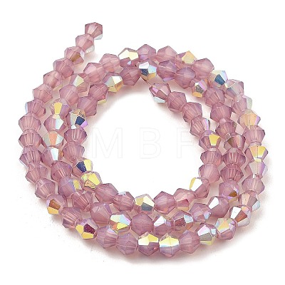 Baking Painted Glass Beads Strands DGLA-F029-J2mm-A02-1