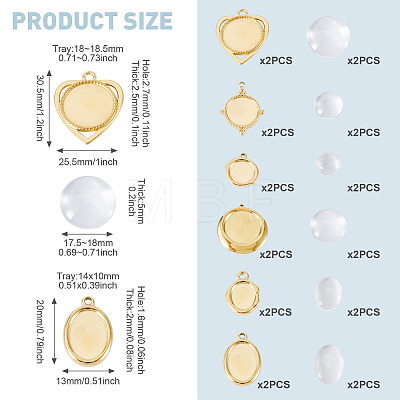 DIY Pendant Making Kits STAS-TA0005-89-1